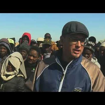 Walvis Bay Mayor receives petition at Farm 37- nbc