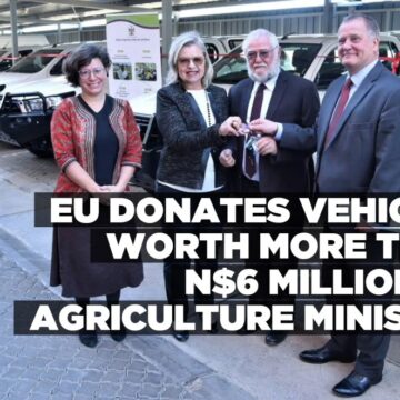 EU donates vehicles worth more than N$6 million to Agriculture Ministry