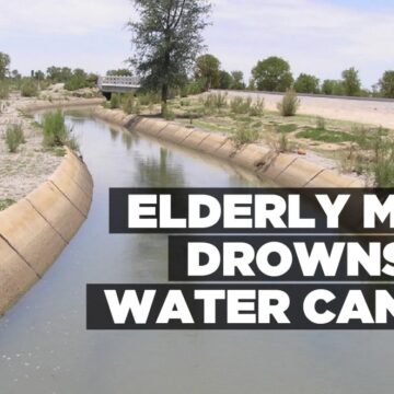 Elderly man drowns in water canal