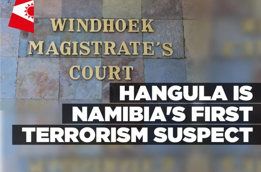 Hangula is Namibia’s first terrorism suspect