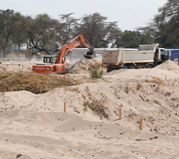 Shuckumannsburg Combined School Hostel construction halted