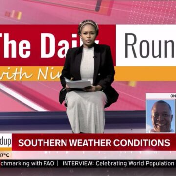 THE DAILY ROUNDUP WITH NINA | Cold Front in Namibia