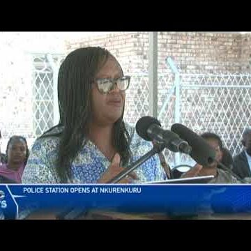 Nkurenkuru Police station launches – nbc