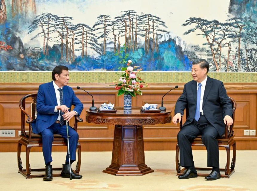 Xi meets former Philippine president – Namibia Daily News