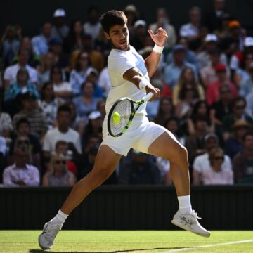 Alcaraz stays on course for Djokovic Wimbledon showdown as Jabeur gains revenge