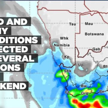 Cold and rainy conditions expected in several regions this weekend