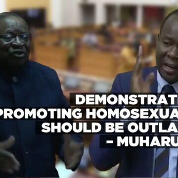 Demonstrations promoting homosexuality should be outlawed – Muharukua