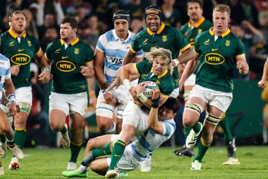 SA survive Argentina onslaught for Rugby Championship win