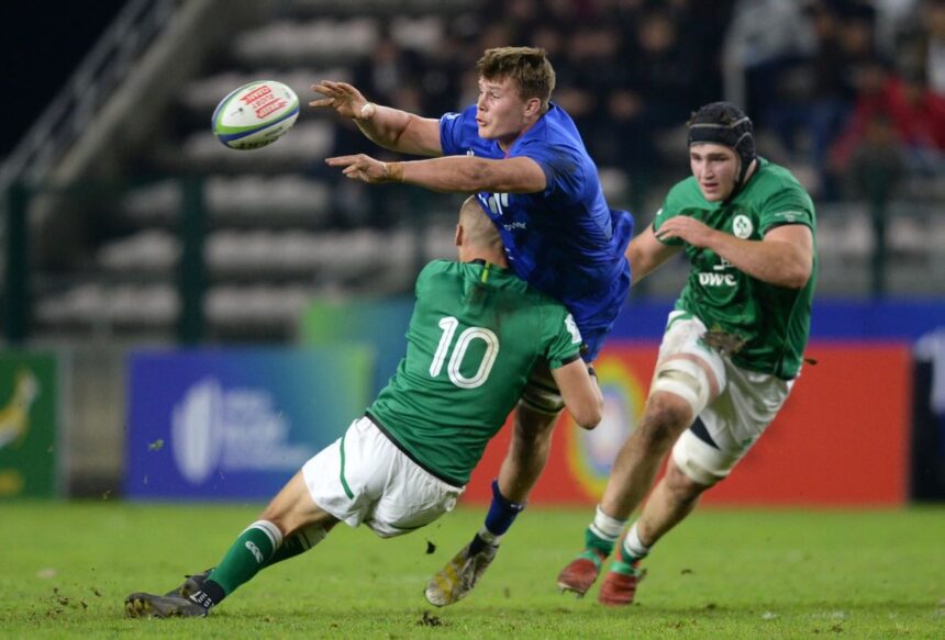 France hammer Ireland to win third straight world U20 rugby title