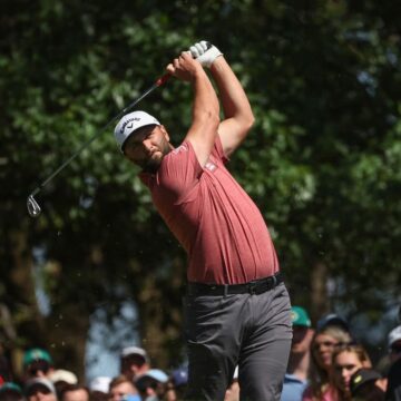 Harman poised for British Open glory despite Rahm’s course record