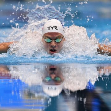 Marchand smashes Phelps’s record as Titmus dominates rivals