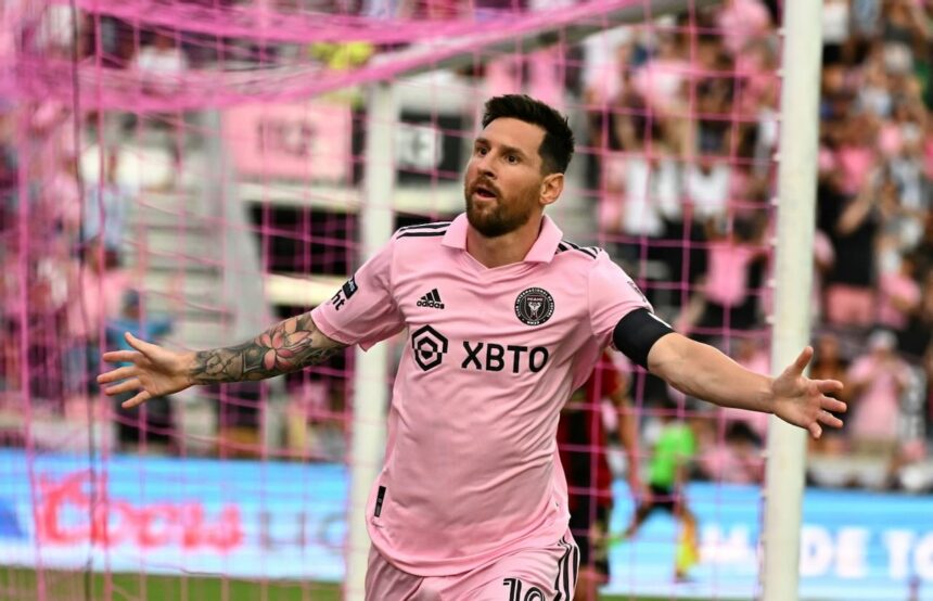 Messi scores twice as Miami crush Atlanta