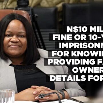 N$10 million fine or 10-year imprisonment for knowingly providing false ownership details for CCs