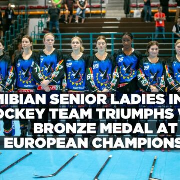 Namibian Senior Ladies Inline Hockey Team Triumphs with Bronze Medal at 2023 European Championships