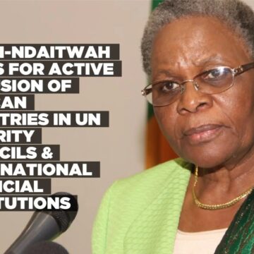 Nandi-Ndaitwah calls for active inclusion of African countries in UN security councils & international financial institutions