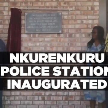 Nkurenkuru Police Station inaugurated – Informanté