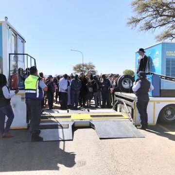 Roads Authority inaugarates NaTIS Mobile Vehicle Testing Station