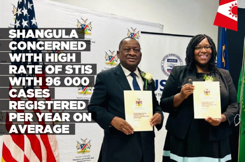 Shangula concerned with high rate of STIs with 96 000 cases registered per year on average