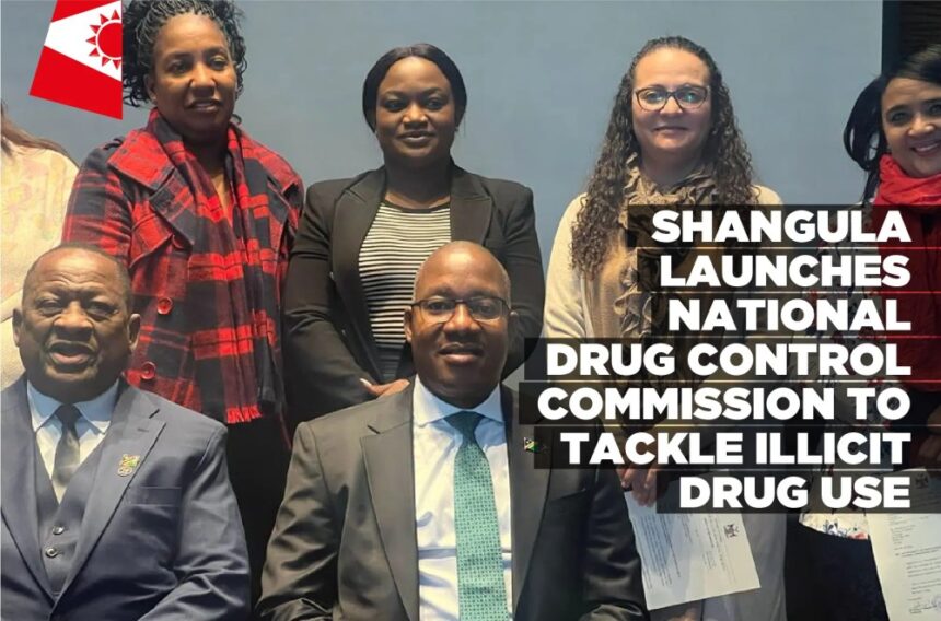 Shangula launches National Drug Control Commission to tackle illicit drug use