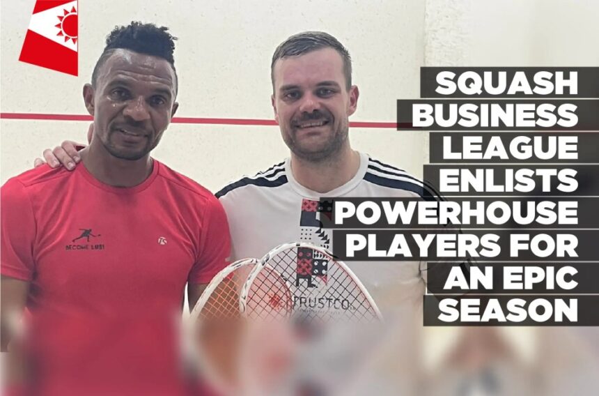 Squash business league enlists powerhouse players for an epic season