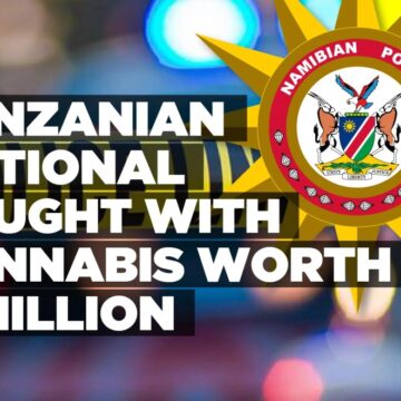 Tanzanian national caught with cannabis worth a million