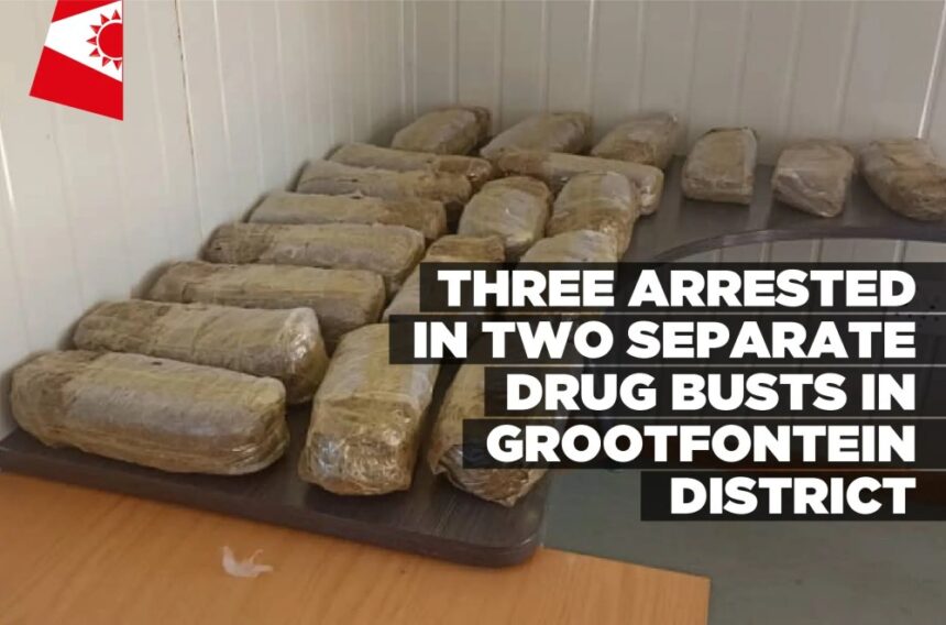 Three arrested in two Separate drug busts in Grootfontein district