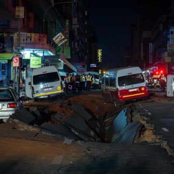 Ursache für Explosion in Johannesburg noch immer unklar