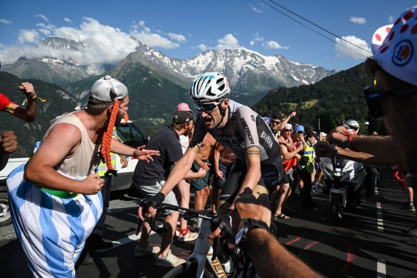 Vingegaard retains Tour lead as Poels wins in Alps