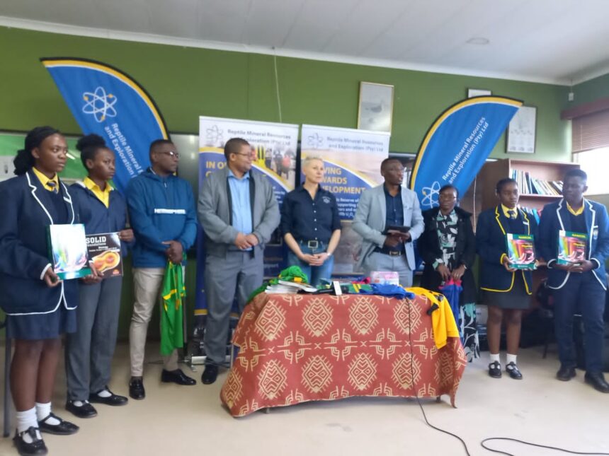 Walvis Bay schools boosted with textbooks and sport gear