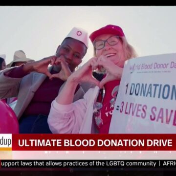 THE DAILY ROUNDUP WITH NINA | Titus Shivute on blood Bank donation drive- nbc