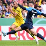 Sabitzer nets on debut as Dortmund hit six in German Cup opener