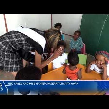 Miss Namibia Jameela |Uiras, nbc Cares donates – nbc