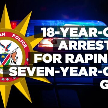 18-year-old arrested for raping a seven-year-old girl