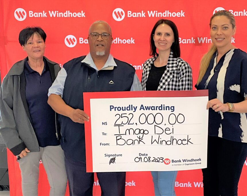 Bank Windhoek supports school feeding schemes