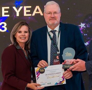 Capricorn Information chief bags coveted industry award