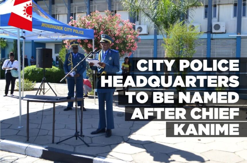 City Police headquarters to be named after Chief Kanime