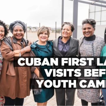 Cuban first lady visits BeFree Youth Campus