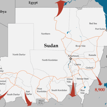 Sudan ‘spiralling out of control’ as one million flee country