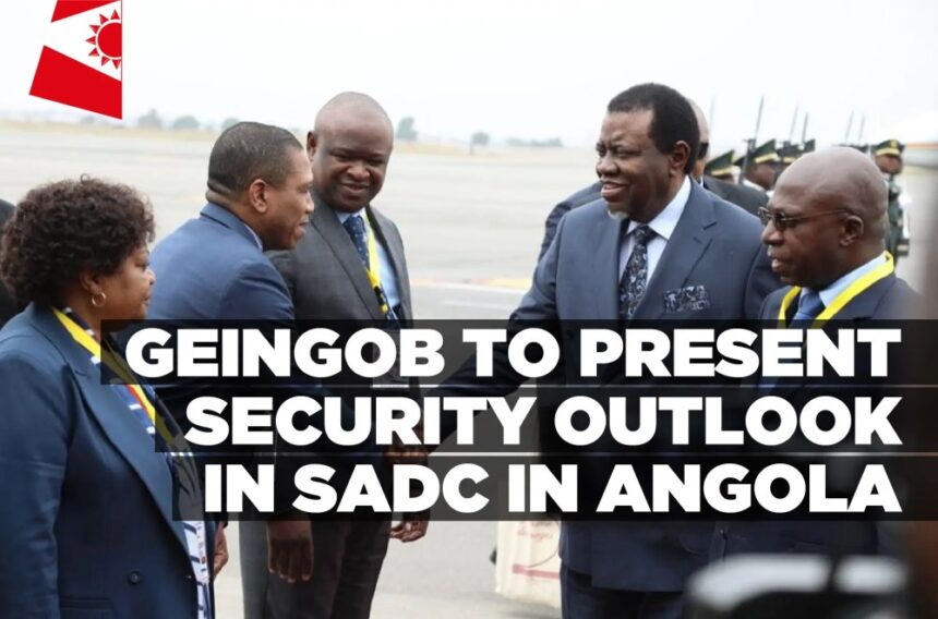 Geingob to present security outlook in SADC in Angola