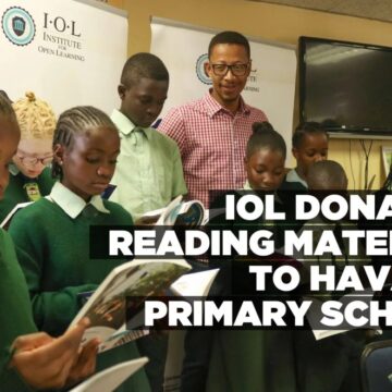 IOL donates reading material to Havana Primary School