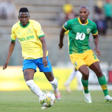 Newcomer Nku nets twice as Sundowns crush Arrows