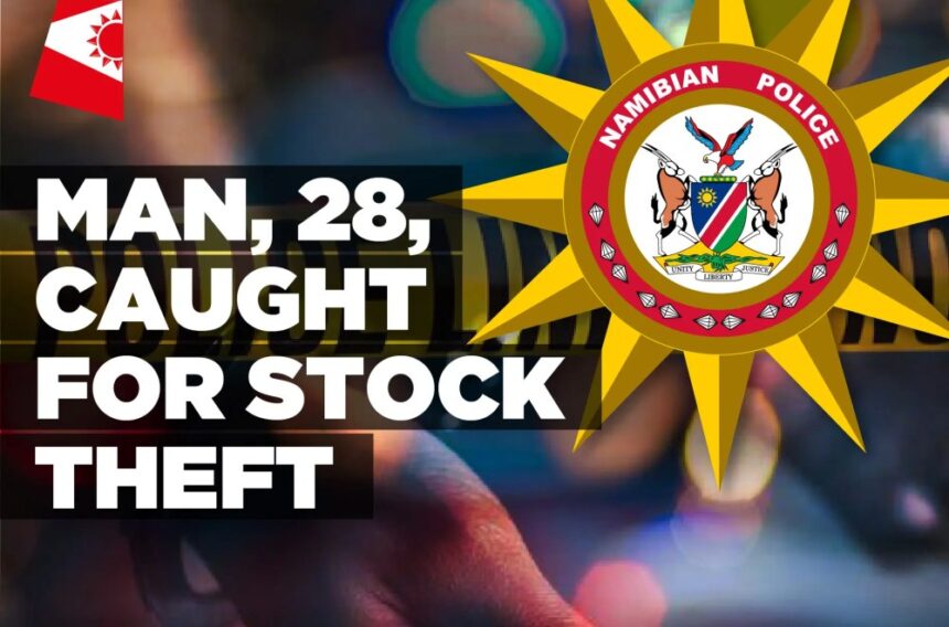 Man, 28, caught for stock theft