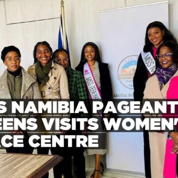 Miss Namibia pageant Queens visits Women’s peace centre