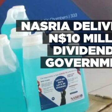 NASRIA delivers N$10 million dividend to government