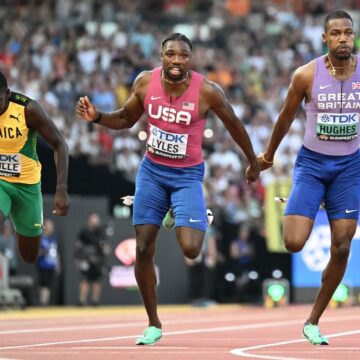 Lyles new king of the 100m, Cheptegei undisputed ruler of the 10k