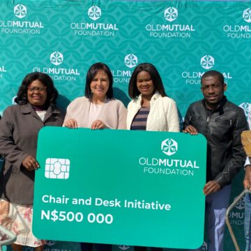 Old Mutual Foundation launches N$500 000 Chair & Desk Initiative for Government Schools throughout Namibia