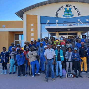 Omuthiya Town Council employs youth