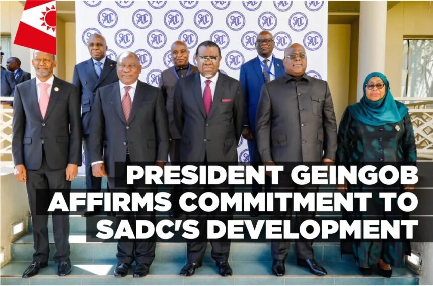 President Geingob affirms commitment to SADC’s development