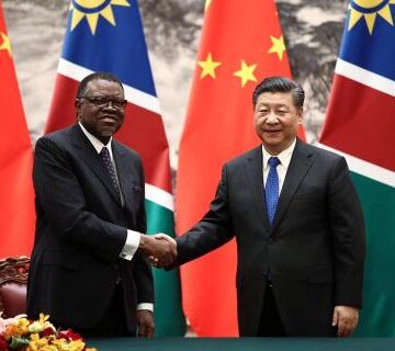 President Xi JinpinG wishes President Hage Geingob Happy birthday