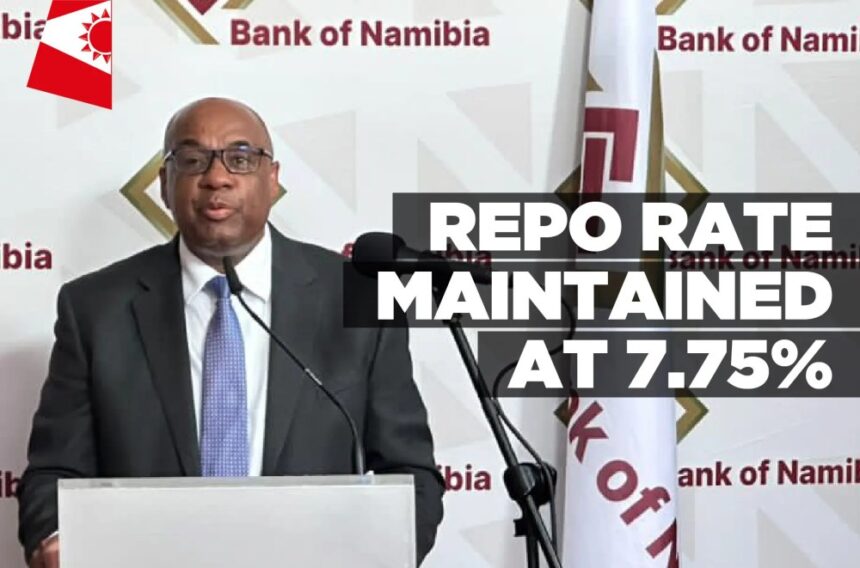 Repo rate maintained at 7.75%